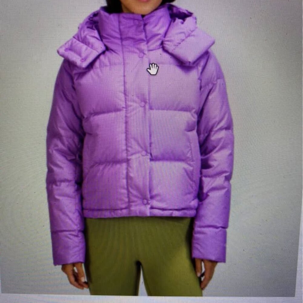 Lululemon wunder puff cropped jacket